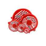 Valve Lockout Manufacturer - ABS Red Gate Valve Security Access