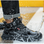 Safety Shoe Manufacturer - Durable Microfiber Waterproof Steel Toe