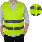 Safety Vest Manufacturer - High Quality Green Customizable Elastic