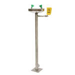 Eyewash Shower Manufacturer - Wall Mounted 304 Stainless Steel ANSI Compliant