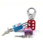 Lockout Hasp Manufacturer - Industrial 6-Hole Scissor Hasp Key-Operated