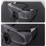 Safety Goggles Manufacturer - PC Half-Frame Anti-Fog Windproof Scratch