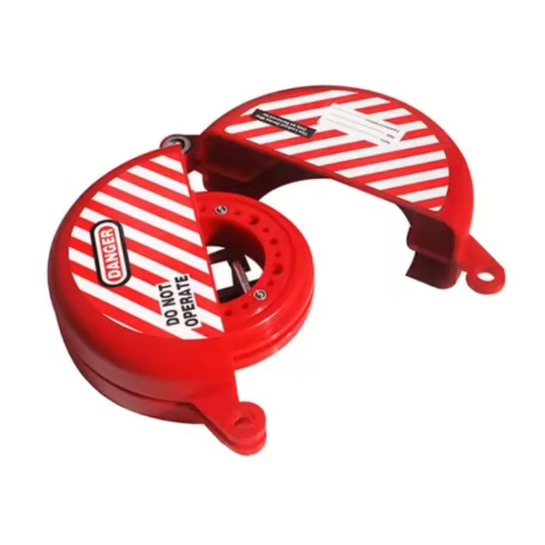 Valve Lockout Manufacturer - ABS Red Gate Valve Security Access