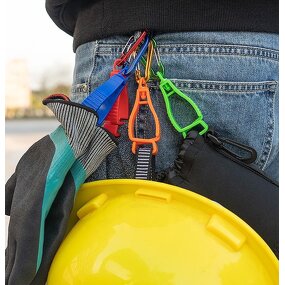 Glove Clip Manufacturer - 8 Colors Dual Clip for Work Gloves Secure