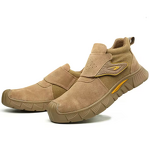 Safety Shoe Manufacturer - Dual Density Leather Anti-Smashing Winter