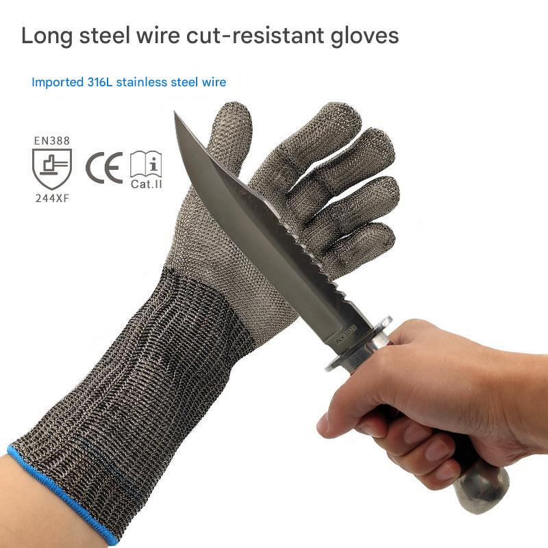 Glove Manufacturer - Mechanic Stainless Steel Wire Long Cutter