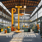 Eyewash Station Manufacturer - SS304/316 Epoxy Coated with Foot Pedal