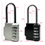 Padlock Manufacturer - Histay 4-Digit Zinc Alloy Security Password Unlock