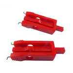 Breaker Lockout Manufacturer - Small Red ABS Circuit Breaker with Pin