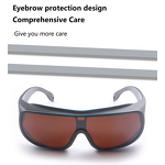 Safety Glasses Manufacturer - Laser PC Lens 200-460nm EN207 Protection