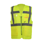 Safety Vest Manufacturer - High Visibility Yellow ANSI Class 2 Custom