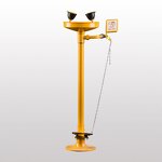 Eyewash Station Manufacturer - SS304/316 Epoxy Coated with Foot Pedal
