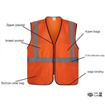 Safety Vest Manufacturer - ANSI 2 Security Uniform Reflective Strips