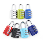 Padlock Manufacturer - Zinc Alloy 3-Digit Anti-Theft Polished Security