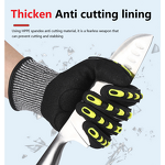 Glove Manufacturer - Histay Level 5 Nitrile TPR Construction Puncture