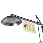 Eyewash Station Manufacturer - Commercial First Aid with Modesty Curtain