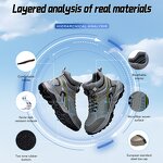 Safety Shoe Manufacturer - 2026 Mesh Upper Microfiber Steel Toe