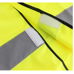 Safety Vest Manufacturer - High Quality Green Customizable Elastic