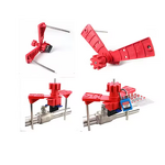Valve Lockout Manufacturer - Industrial Double Arms Universal Tagout