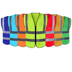 Safety Vest Manufacturer - Customizable Logo Waterproof Polyester