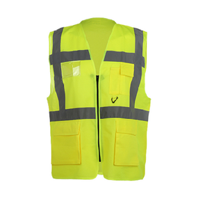 Safety Vest Manufacturer - High Visibility Yellow ANSI Class 2 Custom
