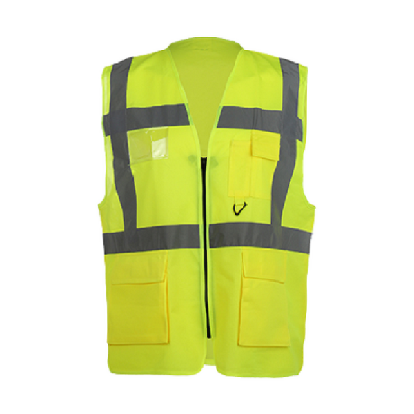 Safety Vest Manufacturer - High Visibility Yellow ANSI Class 2 Custom