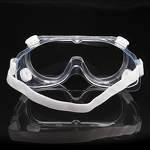 Safety Goggles Manufacturer - Optimal Vision Single Wrap White Work