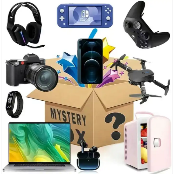 Mystery Gift Box Manufacturer - 100% Electronics 5G Smartphone Headphones Surprise