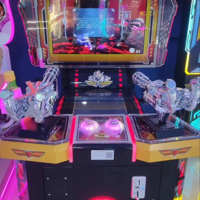 Arcade Game Machine Manufacturer - Hot Selling Children's Simulator Shooting 220V Metal Racing