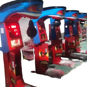 Boxing Simulator Machine Manufacturer - Interactive 220V Adult Arcade Coin Pusher for Sports Fans
