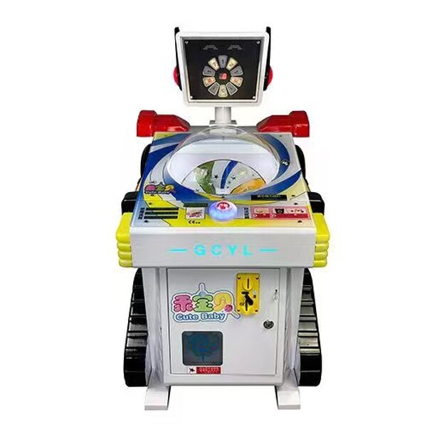 Candy Vending Machine Manufacturer - 220v Coin Operated Automatic Electronic Crane with Pusher