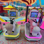 Kiddie Ride Game Machine Manufacturer - Indoor for Kids Fiberglass Swing Video Toy Coin Pusher