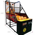 Arcade Coin Pusher Manufacturer - Adult 220V for Street Basketball Machine Simulator