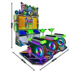 Claw Machine Manufacturer - Mini 220V LED Arcade Racing Game Coin-operated >6 Years