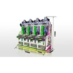 Arcade Machine Manufacturer - Mini 220V LED with Digital Printing Simulator Coin-Operated Racing Boxing