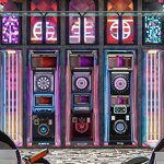 Dart Board Machine Manufacturer - Yule Customizable US Plug Electronic Shooting Arcade for Ages 8+