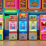 Clip Gift Machine Manufacturer - Coin-Operated Fun Game for Winning Prizes