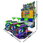 Claw Machine Manufacturer - Mini 220V LED Arcade Racing Game Coin-operated >6 Years