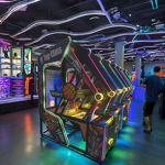 Arcade Coin Pusher Manufacturer - 220V Adult for Street Basketball & Boxing Simulator