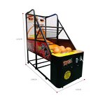 Arcade Coin Pusher Manufacturer - 220V Adult for Street Basketball Machine Simulator