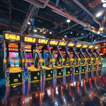 Arcade Coin Pusher Manufacturer - 220V Adult for Street Basketball & Boxing Simulator