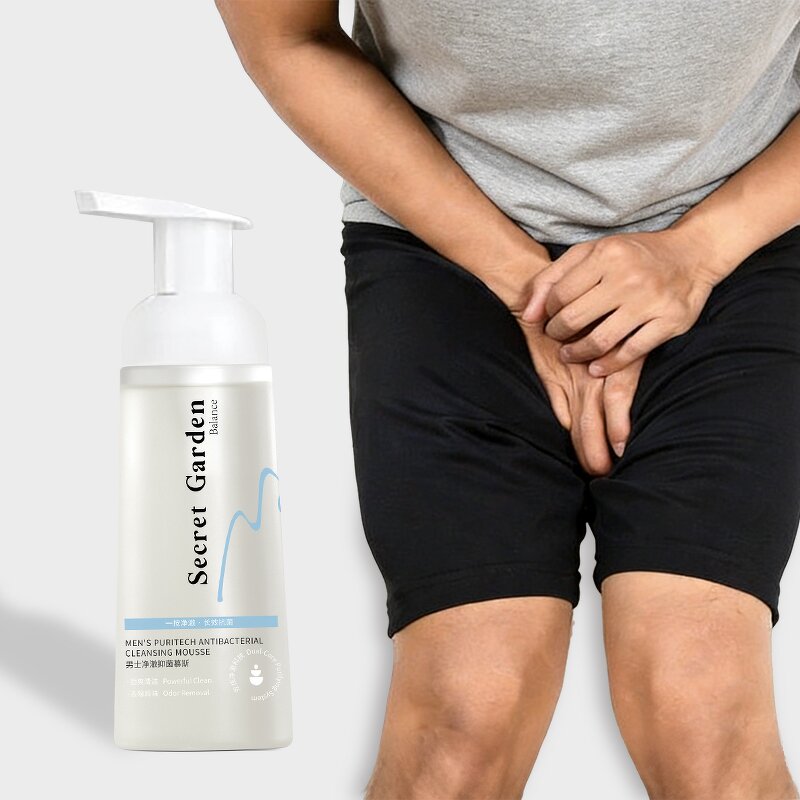 Men's Intimate Wash Manufacturer - Daily Foam pH Balanced Prevents Itching Irritation Bad Odor