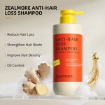 Shampoo Manufacturer - Hot Selling Zealmore Oil-water Balance with Ginseng Ginger Hair Loss Prevention