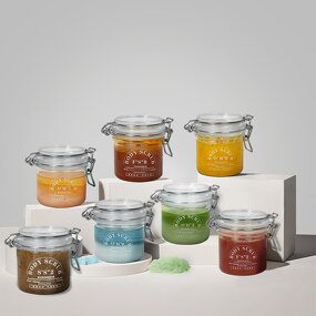 Body Scrub Manufacturer - OEM & ODM Customized Deep Cleaning Exfoliating with Lavender Rice Turmeric