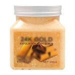 Body Scrub Manufacturer - RTS Wholesale 350g Natural Organic Turmeric Exfoliating Whitening