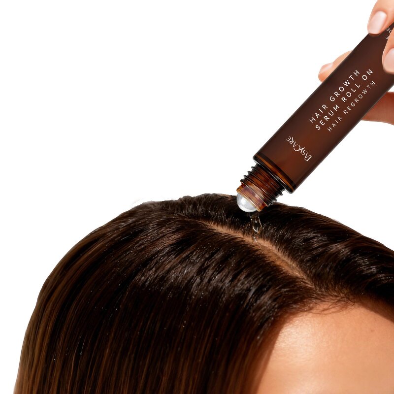 Hair Growth Serum Manufacturer - In Stock 15ml Roll on with Saw Palmetto Rosemary Argan Oil