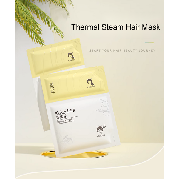 Steam Hair Cap Manufacturer - Hot Selling Organic Argan Oil Infused Nourishing Hair-Repairing