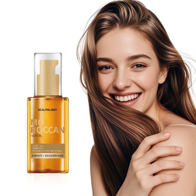 Argan Hair Oil Manufacturer - Anti-Frizz Serum Nourishing Repairing for Effortless Smoothness