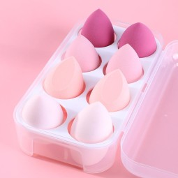 化妆海绵供应商-OEM定制标志非乳胶软混合海绵