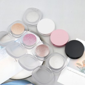Highlighter Powder Factory - OEM Body Face Cream Diamond Glow Pressed Powder